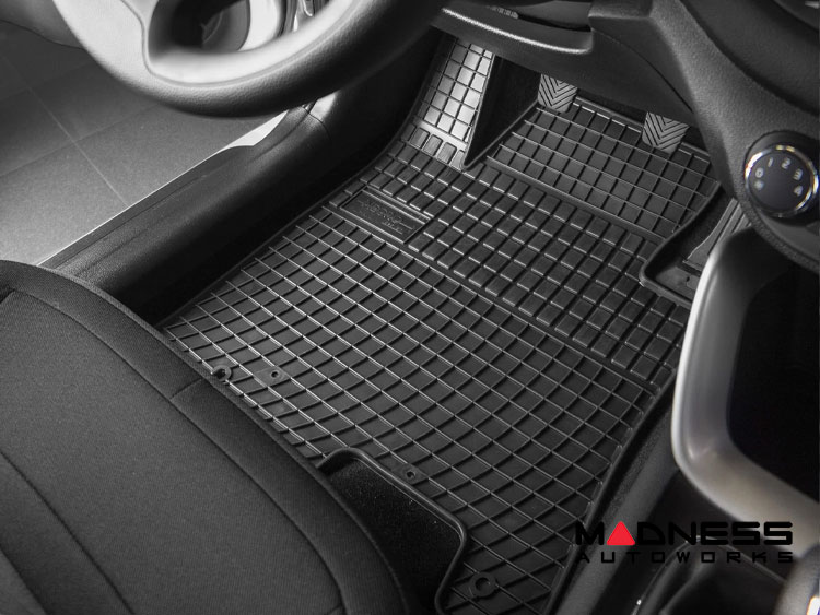 Jeep Wrangler JL Floor Liners - El Toro - Black - 4 Door (2018-2025)